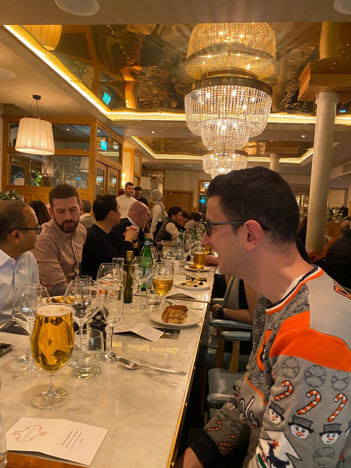 The Hamilton Bradshaw Christmas dinner